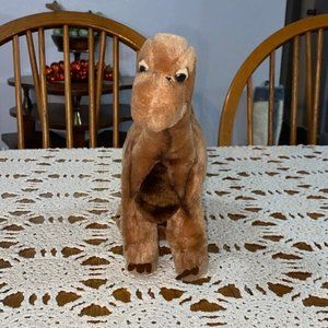 Vintage 1980 R. Dakin Plush Prehistoric Pets Little Brontosaurus 33-6734
